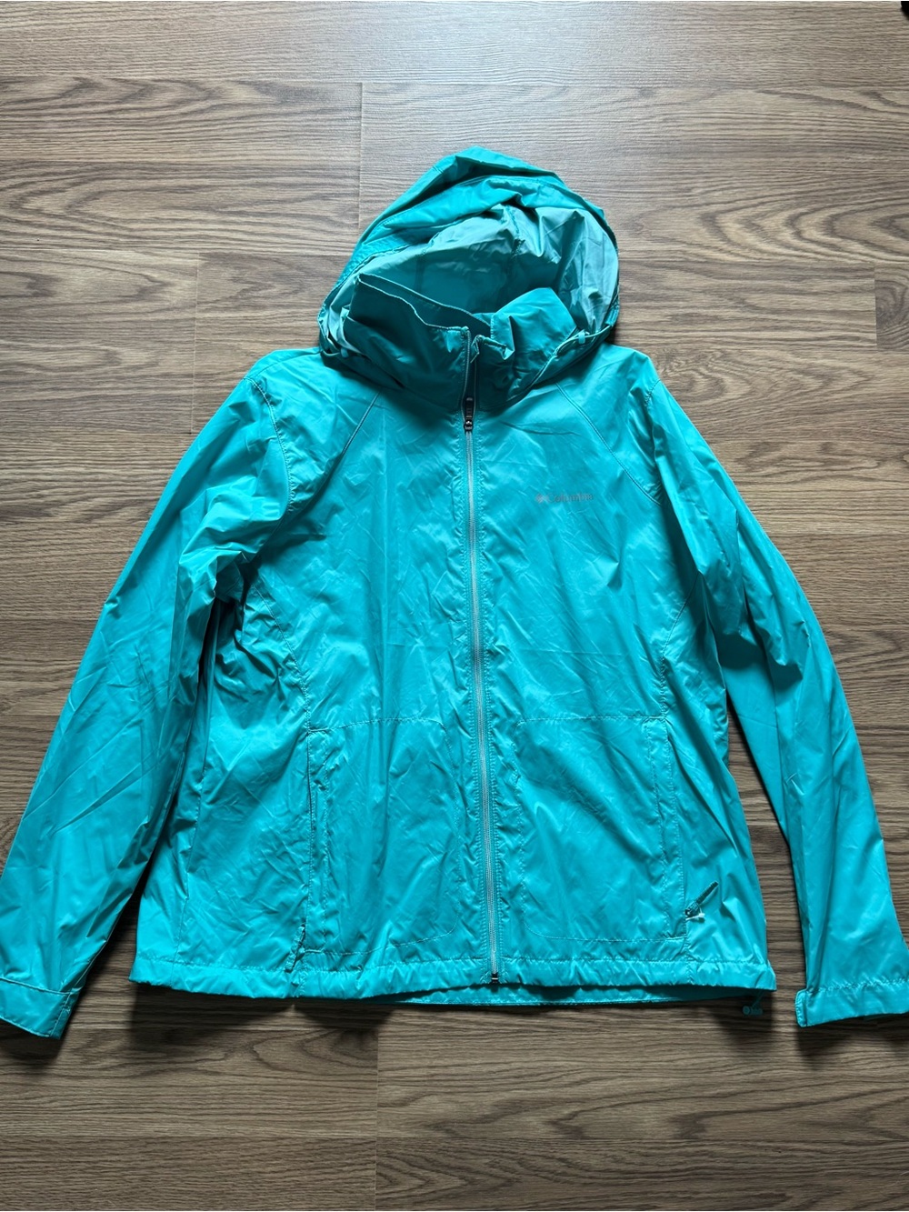 Columbia Women’s Switchback III Windbreaker Hooded Full Zip Jacket